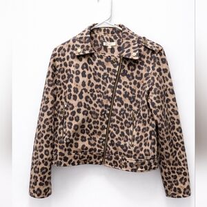 Easel Size Medium Cheetah Jacket, Wore 1 Time